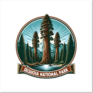 Sequoia National Park - Majestic Redwoods Nature Posters and Art